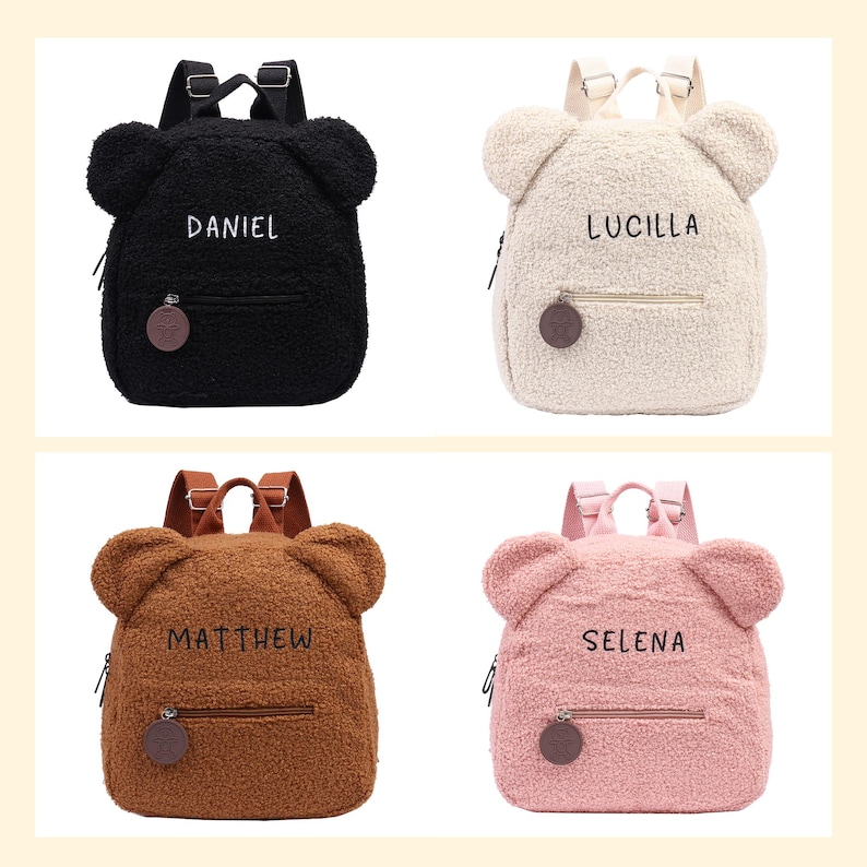 Small Backpack Names Personalized Kid's Backpacks, Name Customization, Toddler Backpacks ...