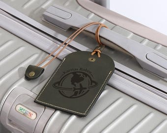 Personalized Luggage tags , Leather luggage tags, luggage tag favor, luggage tags wedding, wedding favors