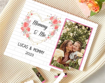 Rompecabezas personalizado de foto y texto / 28-78 piezas Nombre personalizado, Rompecabezas de fecha / Regalos para mamá papá niños pareja / Regalo de memoria único