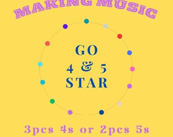 Mogo 4 & 5 star ( 3pcs 4s or 2pcs 5s )