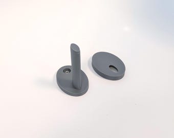 Spazzola per peli di animali: montaggio a parete / accessorio / prodotto in Francia / idea regalo / ecologico / animali domestici / gatto / cane / contenitore per la casa