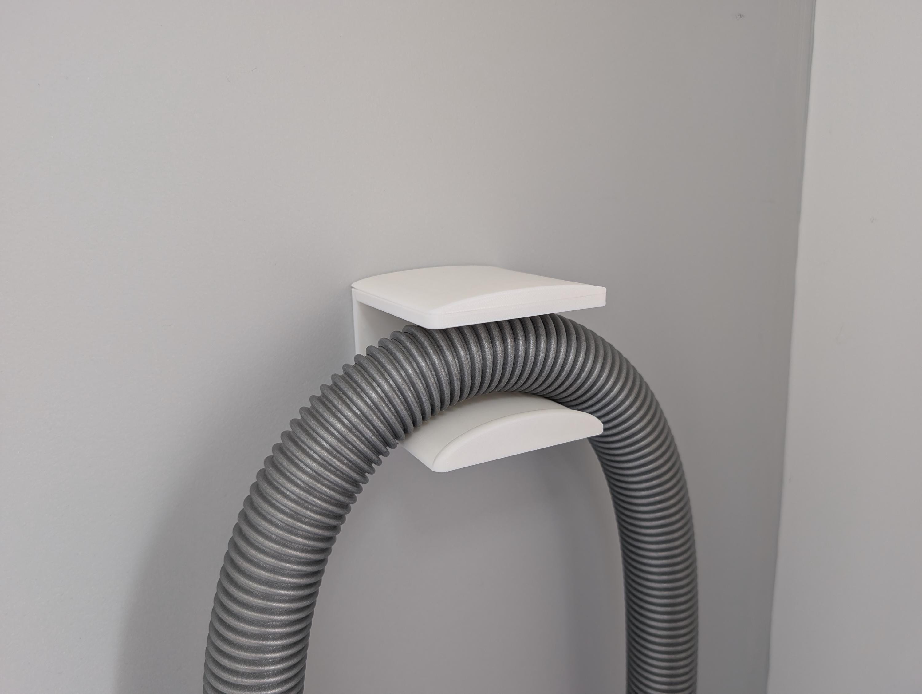 Supporto a parete per tubo Vorwerk Kobold/Folletto - Compatibile con EB7 e modelli precedenti - Accessorio per riporre il tubo a parete Prodotto in Fr