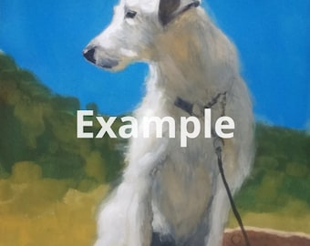 Custom Made Gouache Painting 42 x 60