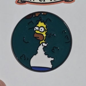 Épingles en émail - Les Simpsons, Bart, Homer, Marge, Maggie, Télévision, Dessin animé, Télévision, Comédie, Famille, Amour, Mignonne, Amis, Revers, Broche, Badge