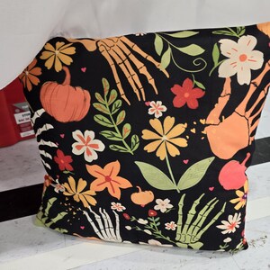 Funda de almohada decorativa, Halloween, otoño, hogar, cabaña, dormitorio, sala de estar, acogedora, divertida, decoración, cojín, estampada, duradera, suave