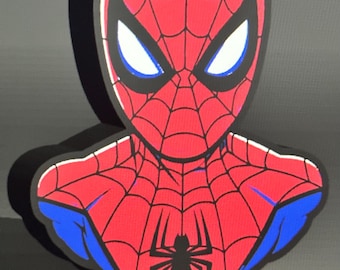 Spiderman LED-lampa
