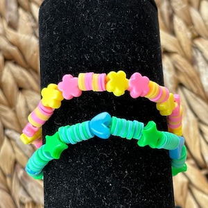 Bright Beaded Bracelet, Personalized Custom Beaded Name Bracelets, Custom, Handmade Jewelry, friendship bracelets