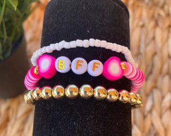 Beaded Bracelet Stacks, Spring