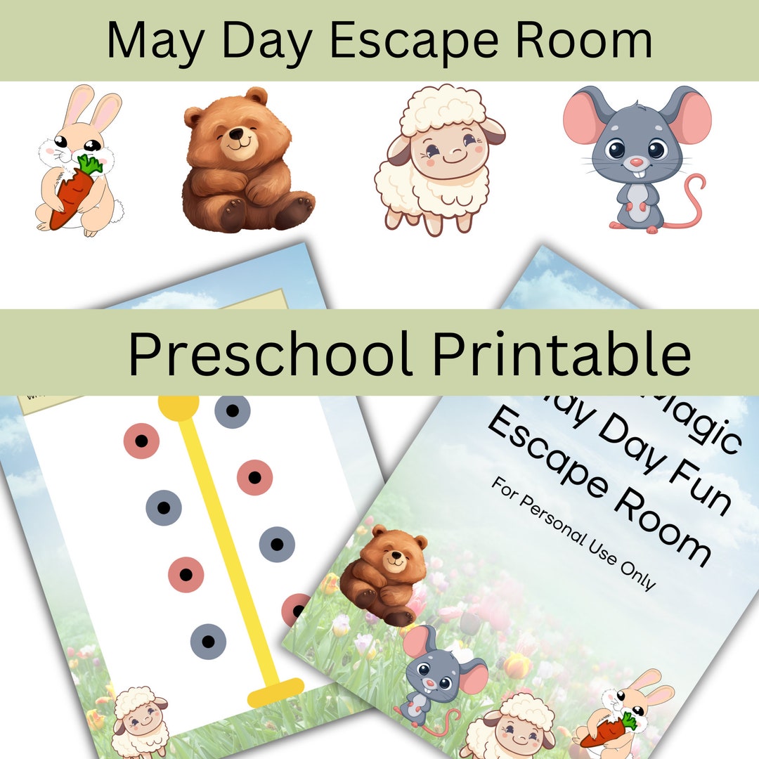 May Day Activities, Printable Kids Toddler Craft, Teacher Resources