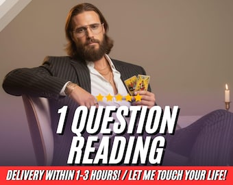 One Question Tarot Reading, Psychic Insight (PDF)