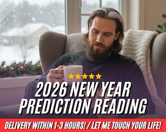 2026 Tarot Reading, Year Ahead Psychic Forecast (Digital Delivery)