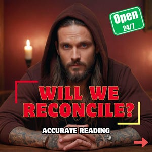 Will We Reconcile? Same Day Tarot Reading, Psychic Love Reading, Reconciliation Tarot, Will We Get Back Together?