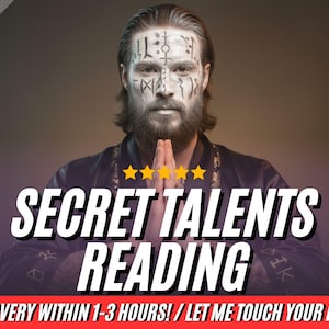 Secret Talents Reading, Intuitive Insight, Emotional Clarity, Life Direction, Spiritual Guidance, Transformation Reading