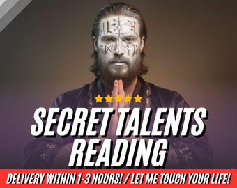 Secret Talents Reading, Intuitive Insight, Emotional Clarity, Life Direction, Spiritual Guidance, Transformation Reading