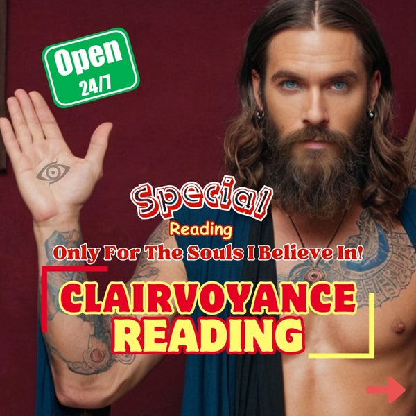 Private Clairvoyance Reading | Psychic Reading | Detailed Life, Love, and Career Predictions | Intuitive Reading | Psychic Love Reading |