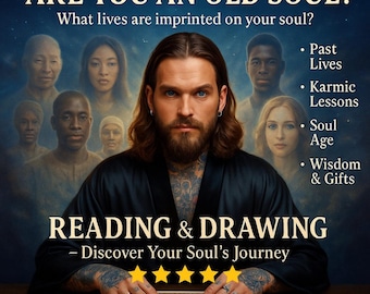 Are You an Old Soul? | Past Life & Soul Age Reading with Drawing | Discover Karmic Lessons