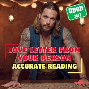Carta de amor de tu persona, lectura psíquica del amor, carta de amor canalizada, guía romántica personalizada, lectura precisa