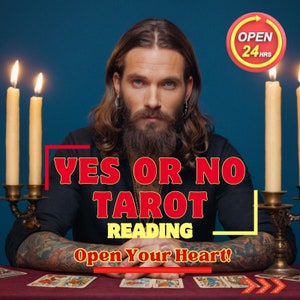 No Question Limit | Same Hour Yes or No Tarot Reading, Love Tarot Reading, Yes or No Reading,