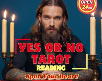 No Question Limit | Same Hour Yes or No Tarot Reading, Love Tarot Reading, Yes or No Reading,