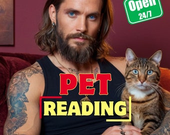 Psychic Pet Reading, Animal Communication, Intuitive Guidance (Digital Delivery)