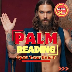 Palm Reading: Unlock Your Destiny, Same Day, Palmistry Reading Same Day, Palm Reader, Psychic Reading Detailed, Palmistry Reading