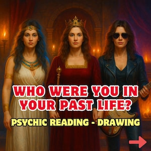 Past Life Reading with your Story and Portrait | Past Life Medium Reading | Reincarnation Reading | One Day Digital Delivery