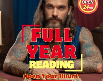 Lectura de todo el año, lectura psíquica, lectura futura, predicciones detalladas de vida, amor y carrera