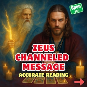 Zeus Channeled Message Reading  | Divine Guidance from the King of Gods | Spirit Channeling & Psychic Insight