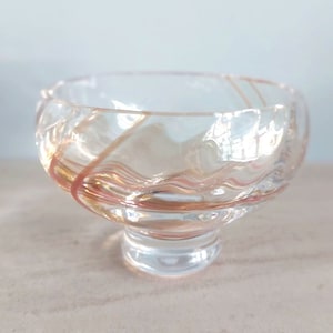 Give Us A Swirl. - Caithness glass bowl