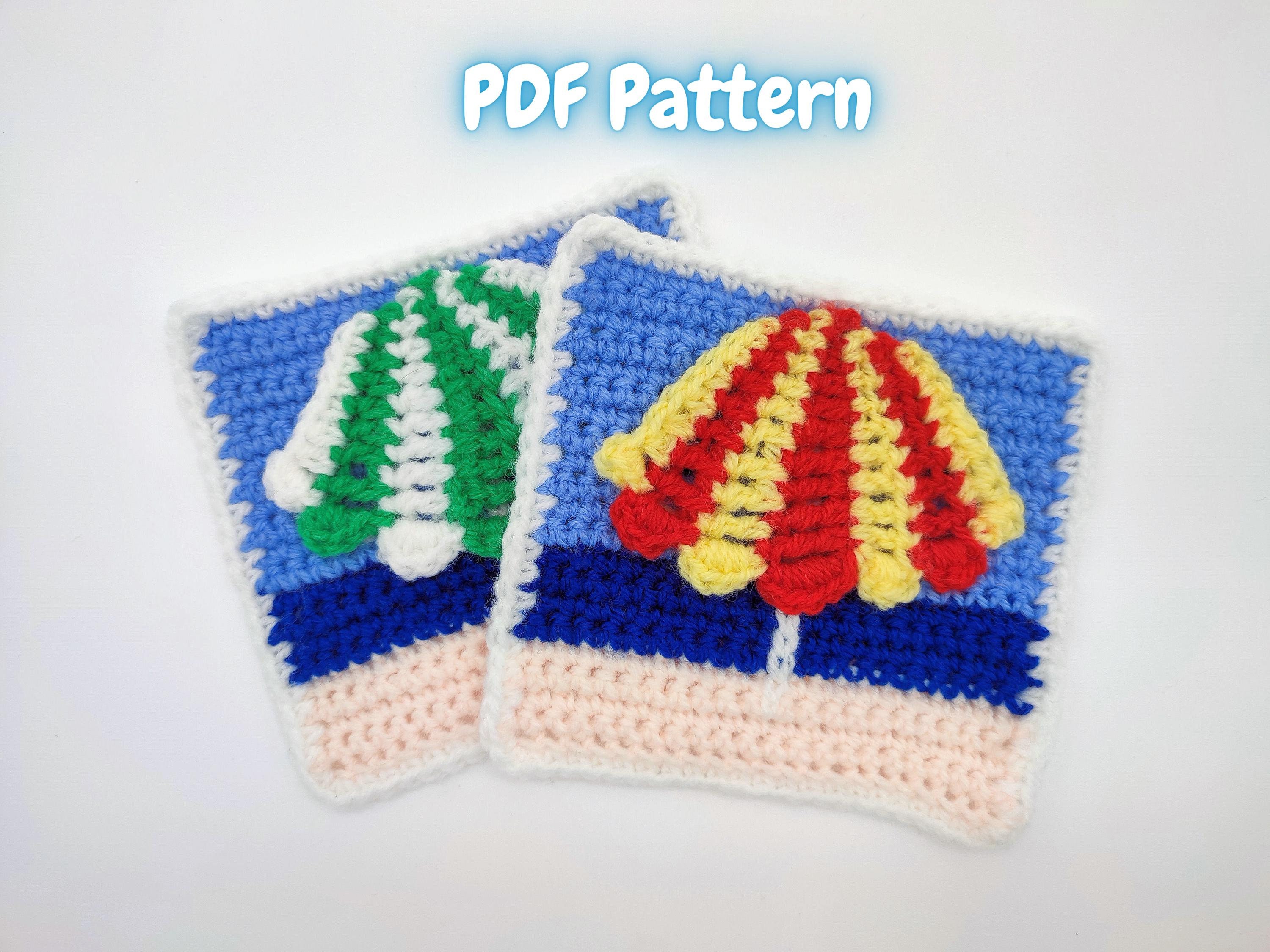 30 Beautiful Crochet Umbrellas and Patterns You Will Love! 25 Sun Umbrella Crochet Square Pattern