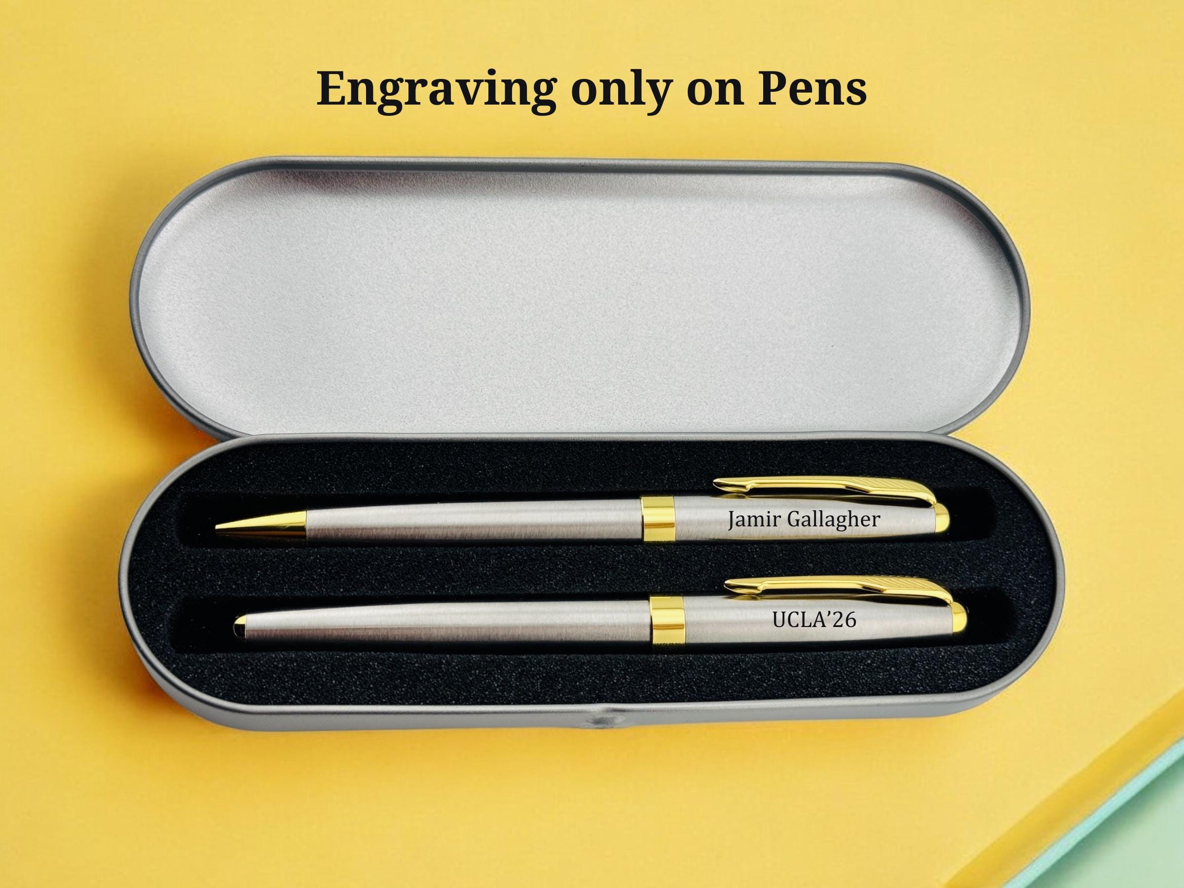 Custom Name Pen | Graduation Gift for Him Her | Masters Degree Gift - Etsy