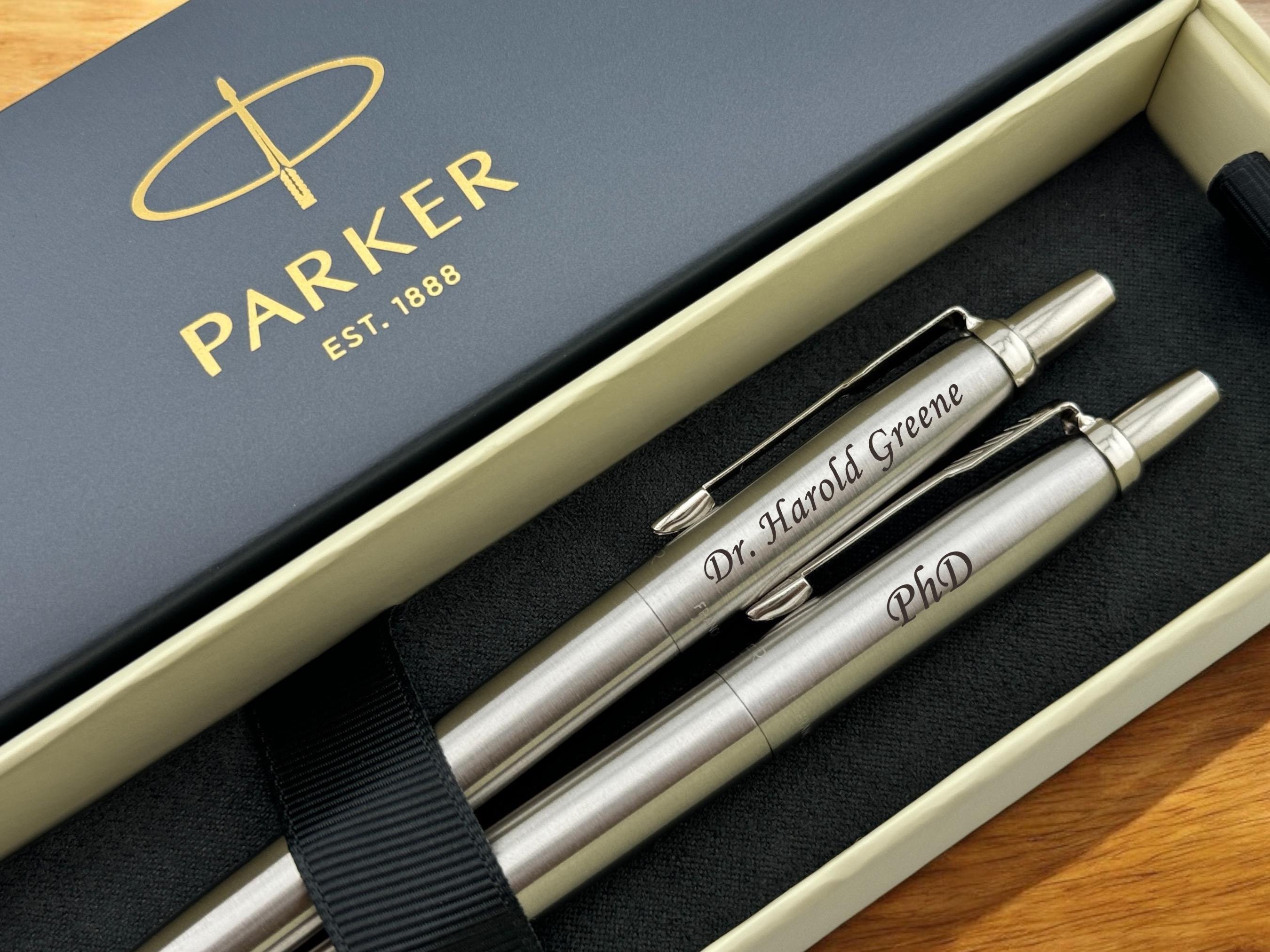 Custom Engraved Parker Jotter Ballpoint Pen, Personalized Pen Birthday Gift, Birthday Gift for Husband and Wife, Custom Family Gift