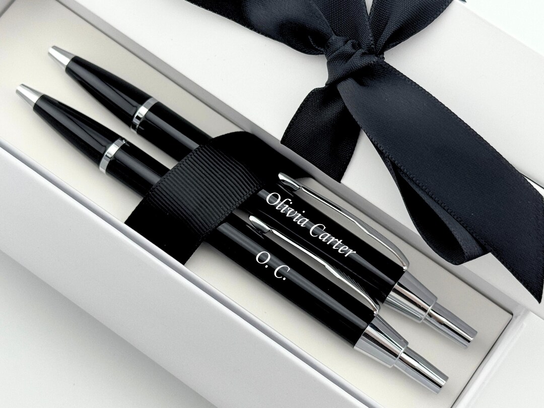 Engraved Pen Gift Set | Personalized Graduation Gift - Etsy