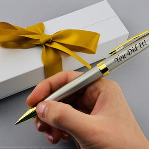 Personalized Engraved Metal Pen | Brother Nephew Birthday Graduation Gift