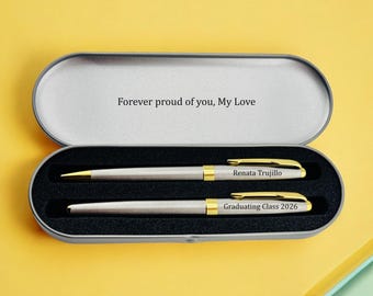 Personalized Name Pen, Graduation Gift for Him or Her, Master’s College Graduation Present