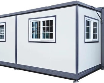 20ft x 40ft x 8 ft uitbreidbaar off-grid Tiny House