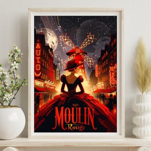 Moulin Rouge-poster vintage stijl: voeg een vleugje Parijse glamour toe aan je interieur