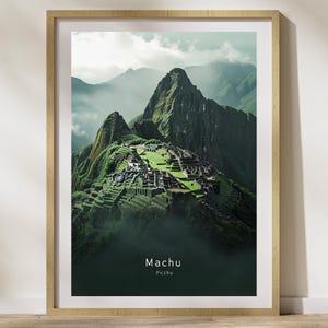 Machu Picchu Art Print: Ancient Inca Ruins Photography (Digital Download)