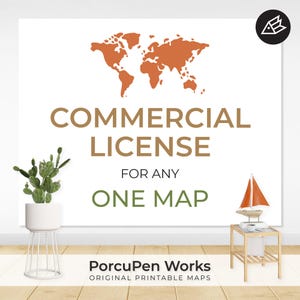 Licence commerciale étendue pour une carte - Ventes illimitées de vos produits physiques avec l'une de nos cartes