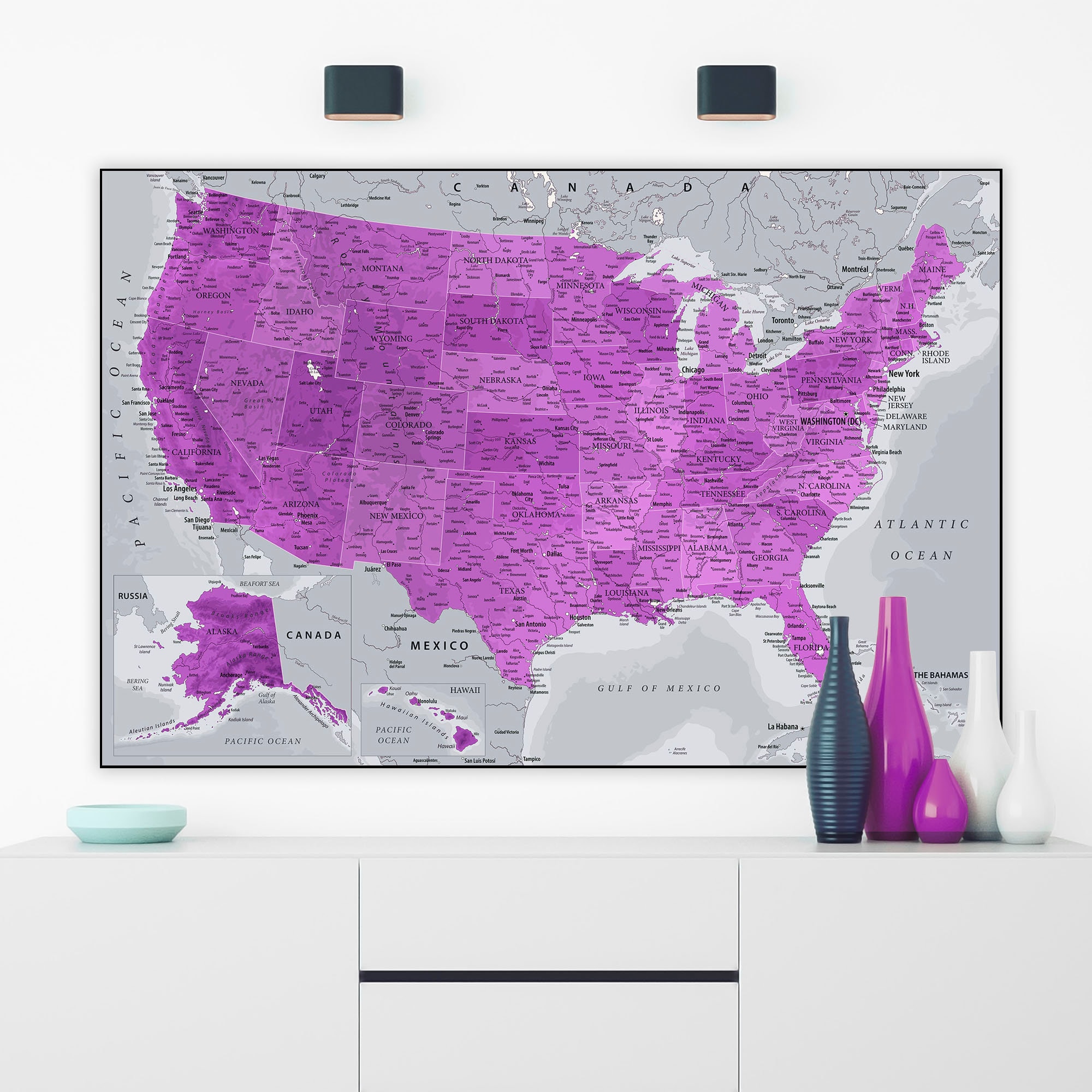USA Map Detailed United States Map Styled High Resolution USA Map Il Fullxfull.5985626077 6lkc