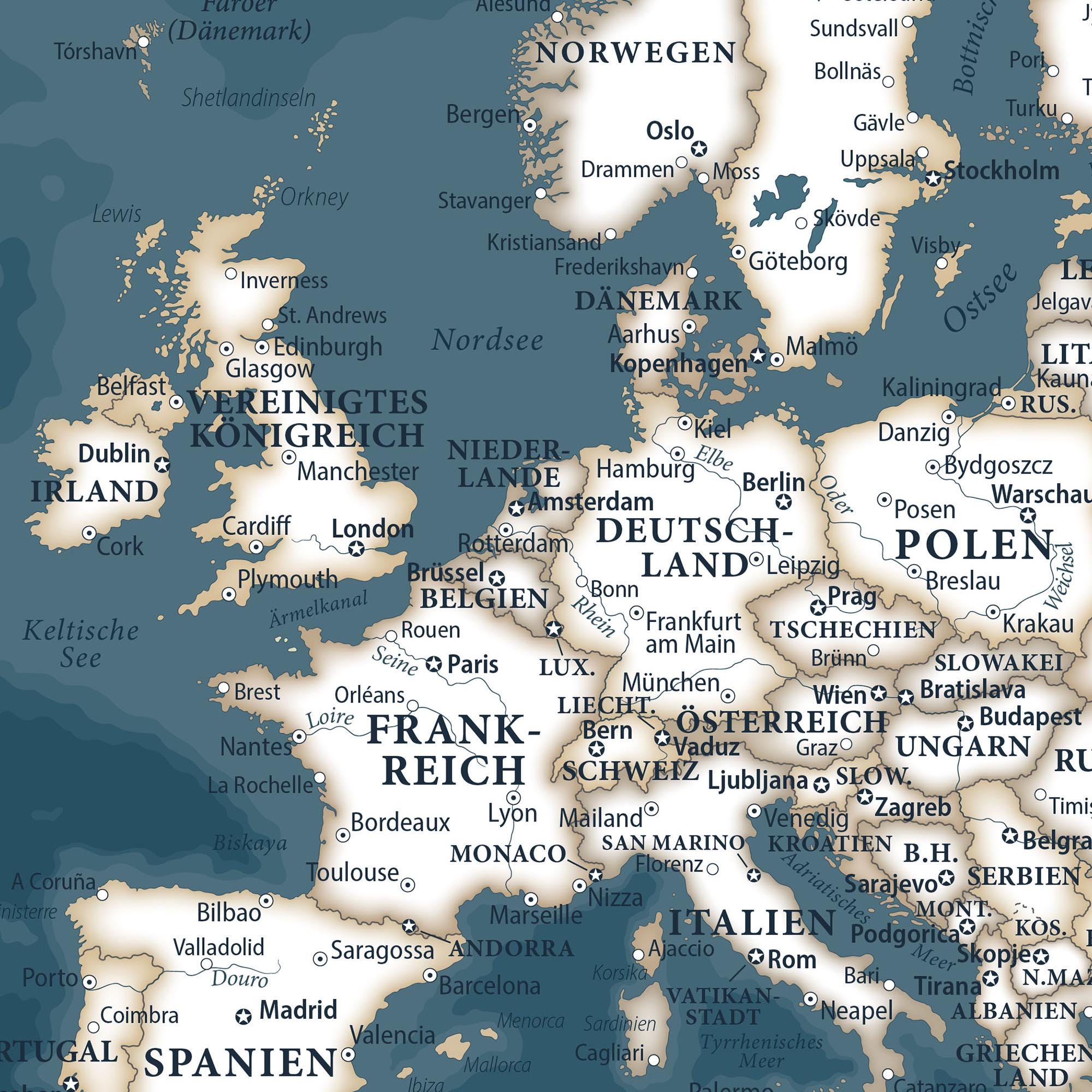 ドイツ 世界 地図