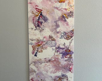 Gran obra de arte fluido original: Deriva celestial