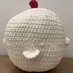 Super soft Crochet Chicken Stuffed Animal 画像 3