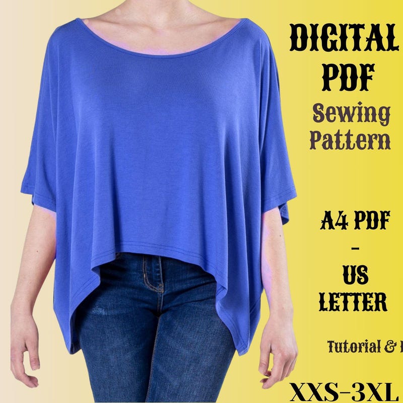 Batwing Shirt - Etsy