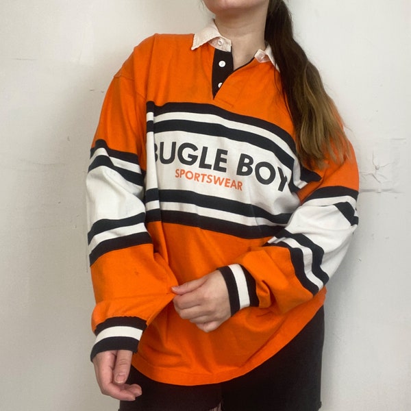 L - Bugle Boys Vintage Rugby Shirt