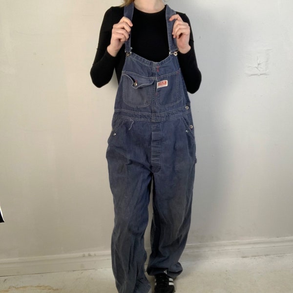 M - Vintage Baggy Overalls