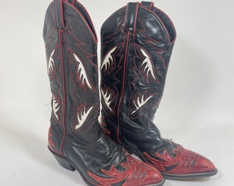5 - Vintage Cowboy Western Boots