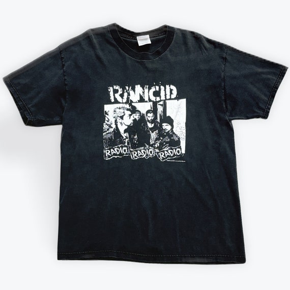 L - 2001 Rancid “Radio Radio Radio” Album T-Shirt - image 1