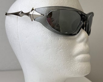 Y2k silver star punk sunglasses