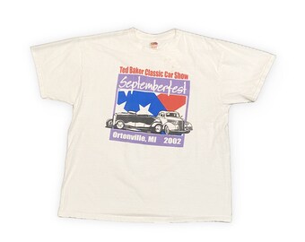 XL - Vintage ‘Ted Baker Car Show Septemberfest’ Graphic T Shirt